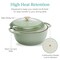 Best Choice Products 7.5 Quart Enamel Cast-Iron Dutch Oven, Heavy-Duty Cookware w/ Dual Handles, Lid